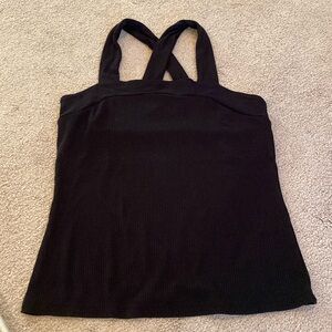 Banana Republic Ribbed Cross Back Tank